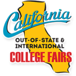 California Out-of-State & International College Fairs Logo