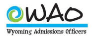 Wyoming Admissions Officers (WAO) Logo